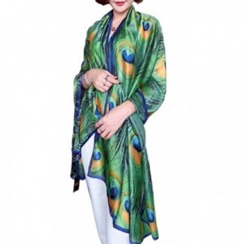 Womens Fashion Peacock Feather Prints