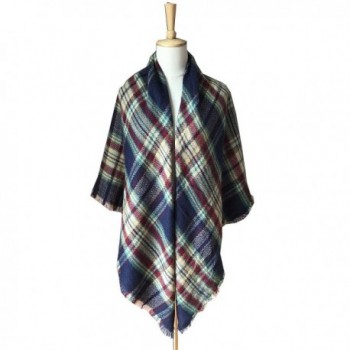 Synthiiz Tartan Blanket Scarves Fashion