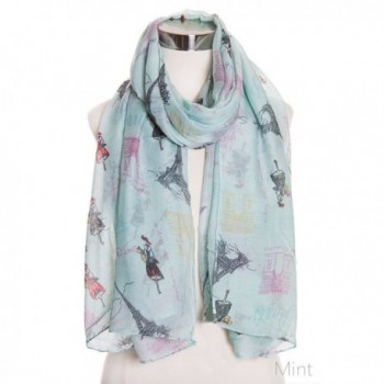 ScarvesMe Fashion Paris Eiffel Oblong