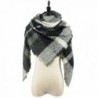 Zando Blanket Oversized Scarves Fashion - G Black Grey Scarf - CT186A4MZII