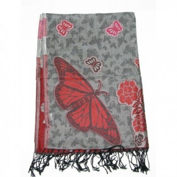 Lovarzi Womens Butterfly Pashmina Scarf in Cold Weather Scarves & Wraps