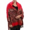 Alice Premium Metallic Paisley Pashmina in Fashion Scarves