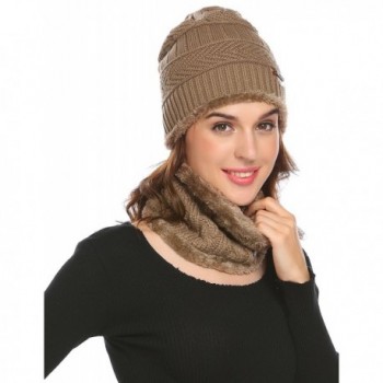 Zeagoo Beanie Scarf Thick Skull