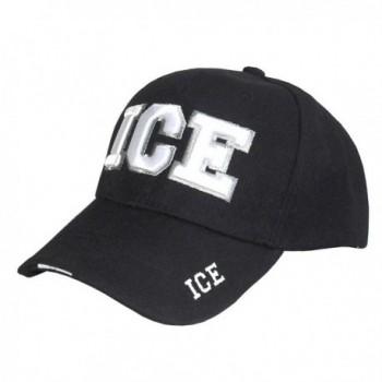 I.C.E Immigration & Customs Enforcement Officer Gear- 3D Embroidered Baseball Cap Hat - CM17Y7DXMEA