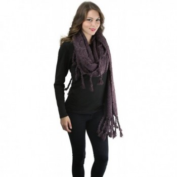 ToBeInStyle Womens Oversized Tasseled Blanket in Fashion Scarves