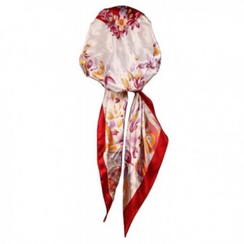 Love Lakeside Silky Pre tied Headscarf Burgundy