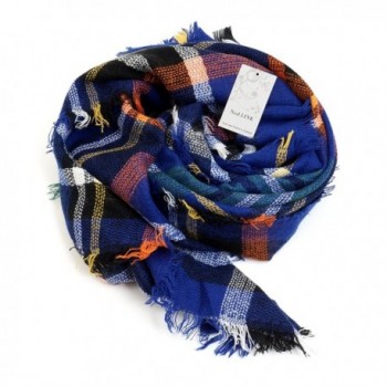 Womens Tartan Scarf Checked Pashmina in Wraps & Pashminas