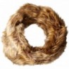 D&Y Women's Single Faux Fur Loop with Twist - Natural - CB12JQ64UK1