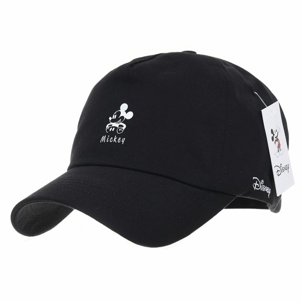 WITHMOONS Disney Baseball Cartoon Ballcap - Black - C212HS7F2RP