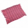 Infinity Circle Ribbed Fringe Scarves