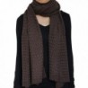 Seamaidmm Intrecciato Knitted Winter Coffee in Cold Weather Scarves & Wraps