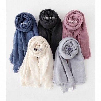 Cotton Scarf Lightweight Scarves Women