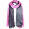 FITIBEST Women Silk Scarf Fashionable Gradient Shawl Beach Cover up - Rosy - CQ186H5I8K7