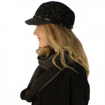 Ladies Winter Hat Infinity Matching