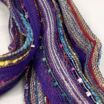 Trendy Multi Color Glitter Fashion in Fashion Scarves