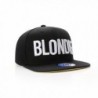 Blondie Hip Hop Snapback Baseball Cap / Hat - C917YYX69LX