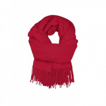 ADAMARIS Womens Solid Cashmere Tassel in Cold Weather Scarves & Wraps