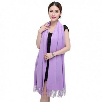 GG Cashmere Scarf Shawl Purple