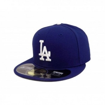 New Era 59Fifty Hat Los Angeles Dodgers Authentic On Field Game Royal Blue Cap - CL12NGIN54J