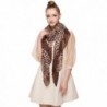 Aoloshow African Leopard Print Scarf with Panther Face Fashion Shawl Lightweight - B - CH124TPMKY7