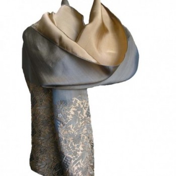 SPECIAL SALE!!! Fandori Silk Scarf with Contrasting Color - One Size - CT1143O2WAL