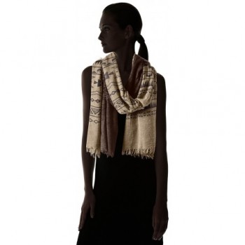 Woolrich Womens Rivers Scarf Espresso in Fashion Scarves