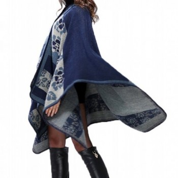 Myosotis510 Womens Oversized Blanket Cardigans in Wraps & Pashminas