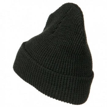 Stretch Waffle Stitch Cuff Beanie