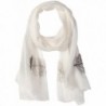 Collection XIIX Women's Solid Feather Wrap Scarf - Ivory - CN1844MOEGK