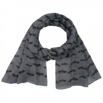 Women Scarf Winter Shawl Bat Print Fashion Scarf Soft Wrap Stole Pashmina Scarves - C - CB1885I8D69