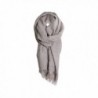 Heather Gray Solid Cozy Color Womens Fashion Warm Winter Blanket Scarf Scarves - C31877EOZ9T