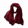 DEESEE(TM) Women Ladies Love Heart Print Pattern Long Scarf Warm Wrap Shawl - Red - CH12O5DUXR3