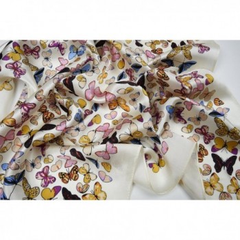 Mulberry Scarves Colorful Butterfly Anti flash in Fashion Scarves