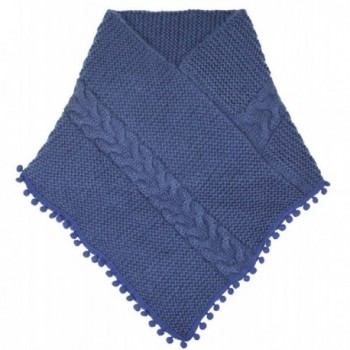 Womens Knitted Infinity Collar Scarf
