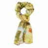 Elegna Luxurious Claude Painted Scarves