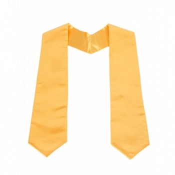 GraduationService Unisex Plain Graduation Stole in Fashion Scarves