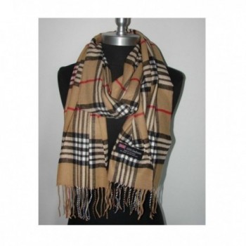 Camel_(US Seller)Scarf Check Plaid Scotland Winter Cute Women Men - A92 - C912CNSVT85