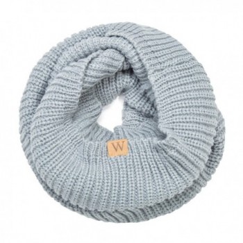 EVRFELAN Winter Knitted Infinity Beanie in Cold Weather Scarves & Wraps