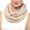 Alpine Swiss Women's Infinity Loop Scarf Sequin Cowl Neck Wrap Soft Winter Stole - Beige - CC12851TZDP