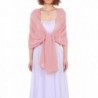 Dressystar Soft Chiffon Shawls Scarves for Bridal Evening Party 25 Colors - Blush - CL11QRJC4GN