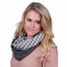 S 2000 1270 2Tone Infinity Scarf Houndstooth