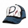 Clementine's Custom Blood Stain & Dirt Dead Zombies Cap Hat Unisex Slate - CF12O24U1M9