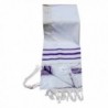 Talitnia Acrylic Tallit (Imitation Wool) Prayer Shawl - Purple & Gold - CE118S5JX31