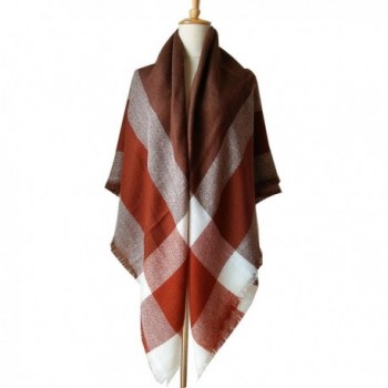 WINCAN Tartan Blanket Scarves Fashion