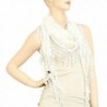 Falari Vintage Fringes Polyester YH26 02 WHITE