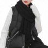 Luxspire Womens Cashmere Winter Tassel