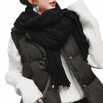 Luxspire Womens Cashmere Winter Tassel in Wraps & Pashminas