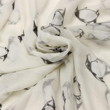 Franterd%C2%AEWomen Penguin Print Rectangle Scarves in Fashion Scarves