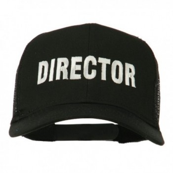 Director Embroidered Mesh Back Cap