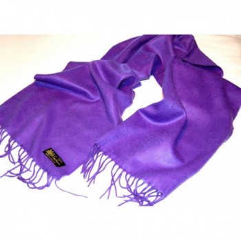 Gen SH Purple Cashmere Scarf